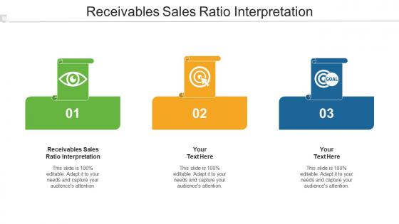 Receivables Sales Ratio Interpretation Ppt Powerpoint Presentation Layouts Maker Cpb
