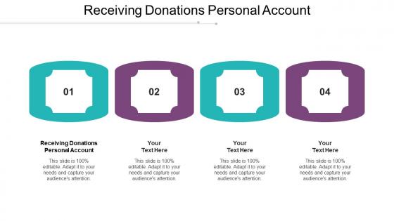 Receiving Donations Personal Account Ppt Powerpoint Presentation Show Graphics Example Cpb