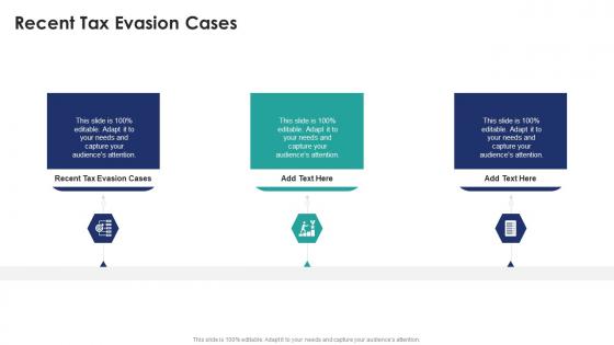 Recent Tax Evasion Cases In Powerpoint And Google Slides Cpb