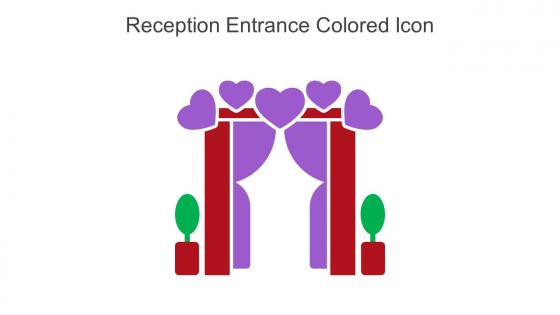 Reception Entrance Colored Icon In Powerpoint Pptx Png And Editable Eps Format