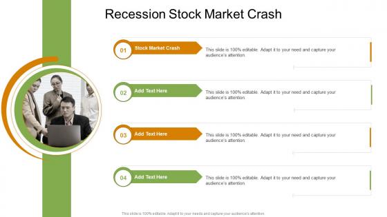 Recession Stock Market Crash In Powerpoint And Google Slides Cpb