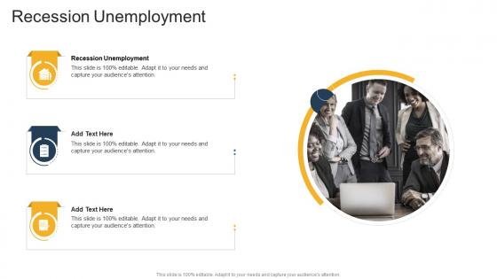Recession Unemployment In Powerpoint And Google Slides Cpb