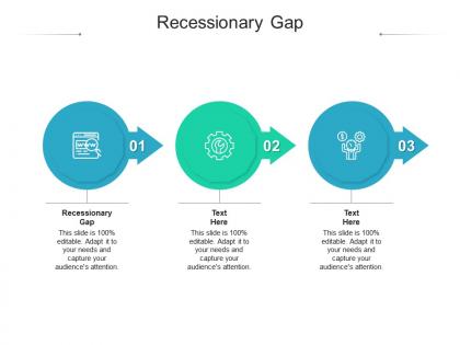 Recessionary gap ppt powerpoint presentation icon professional cpb
