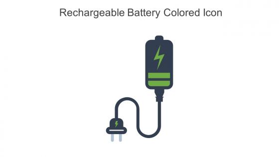 Rechargeable Battery Colored Icon In Powerpoint Pptx Png And Editable Eps Format