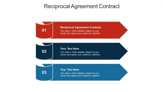 Reciprocal agreement contract ppt powerpoint presentation layouts slides cpb