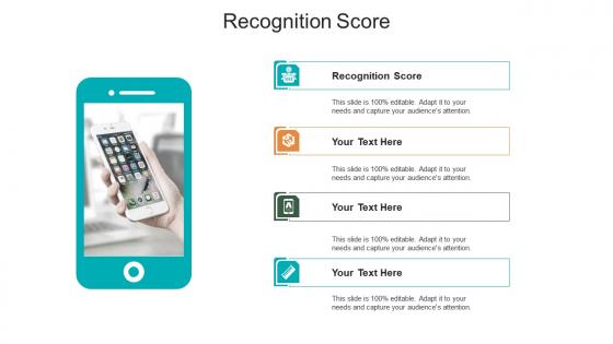 Recognition score ppt powerpoint presentation icon slide download cpb