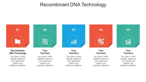 Recombinant dna technology ppt powerpoint presentation slides examples cpb