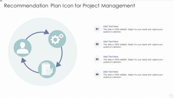 Recommendation Plan Icon For Project Management