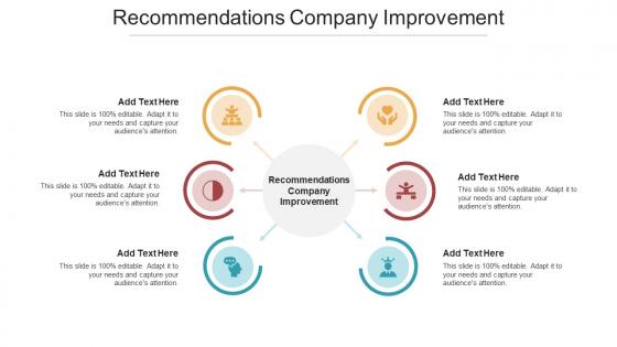Recommendations Company Improvement In Powerpoint And Google Slides Cpb