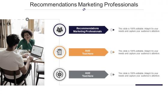 Recommendations Marketing Professionals In Powerpoint And Google Slides Cpb