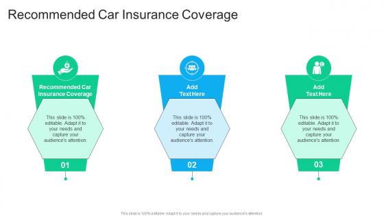 Recommended Car Insurance Coverage In Powerpoint And Google Slides Cpb