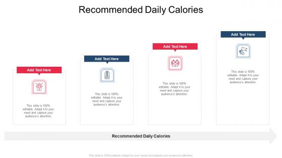 Recommended Daily Calories In Powerpoint And Google Slides Cpb