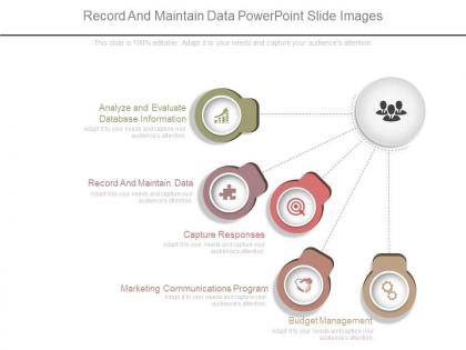 Record and maintain data powerpoint slide images