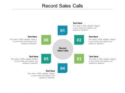 Record sales calls ppt powerpoint presentation pictures examples cpb