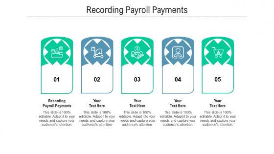 Recording payroll payments ppt powerpoint presentation inspiration brochure cpb