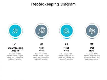 Recordkeeping diagram ppt powerpoint presentation slides examples cpb