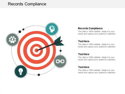 Records compliance ppt powerpoint presentation portfolio elements cpb