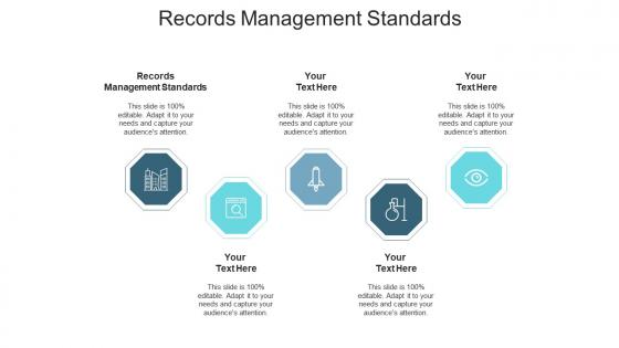 Records management standards ppt powerpoint presentation layouts portrait cpb