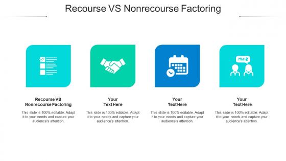 Recourse vs nonrecourse factoring ppt powerpoint presentation slides download cpb