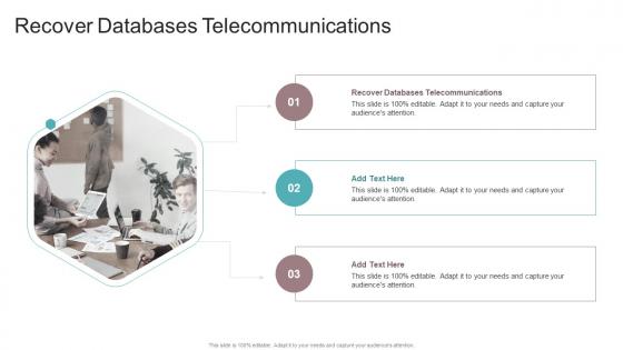 Recover Databases Telecommunications In Powerpoint And Google Slides Cpb