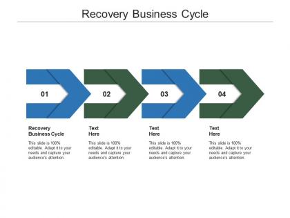Recovery business cycle ppt powerpoint presentation outline mockup cpb