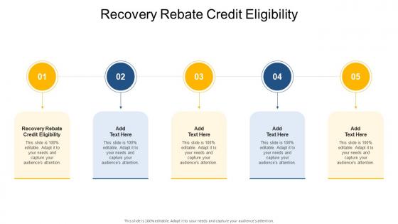 Recovery Rebate Credit Eligibility In Powerpoint And Google Slides Cpb