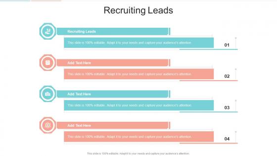 Recruiting Leads In Powerpoint And Google Slides Cpb