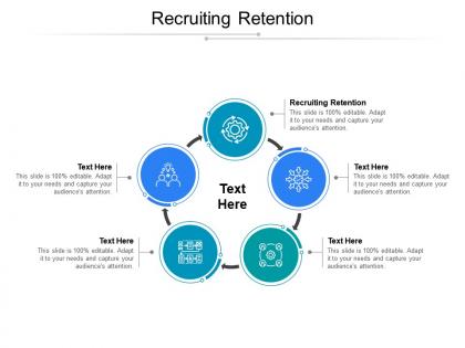 Recruiting retention ppt powerpoint presentation portfolio examples cpb