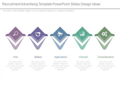 Recruitment advertising template powerpoint slides design ideas