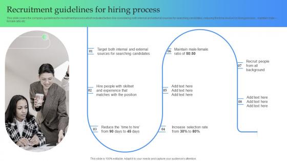 Recruitment Guidelines For Hiring Process How To Optimize Recruitment Process To Increase