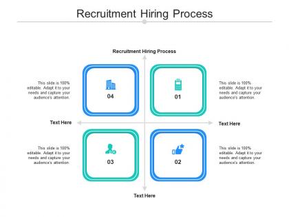 Recruitment hiring process ppt powerpoint presentation layouts layout ideas cpb