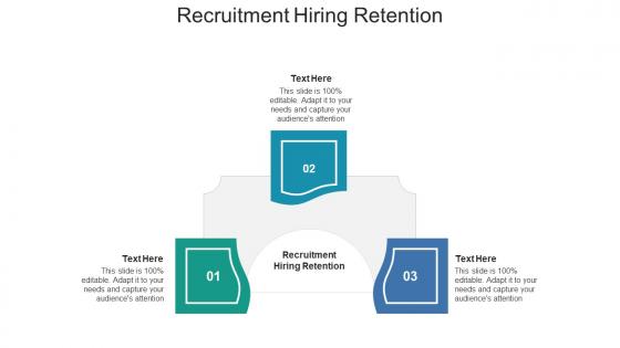 Recruitment hiring retention ppt powerpoint presentation gallery background cpb