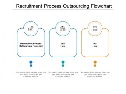 Recruitment process outsourcing flowchart ppt powerpoint presentation infographic template icon cpb