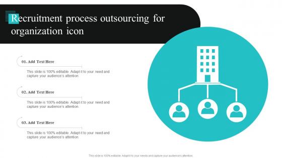 Recruitment Process Outsourcing For Organization Icon