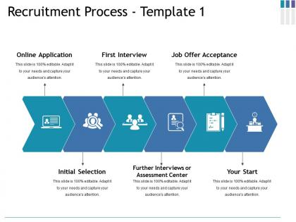 Recruitment process ppt gallery elements