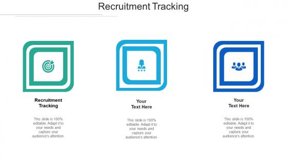 Recruitment tracking ppt powerpoint presentation portfolio smartart cpb