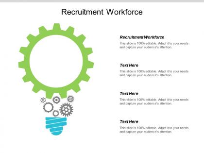 Recruitment workforce ppt powerpoint presentation ideas graphic images cpb