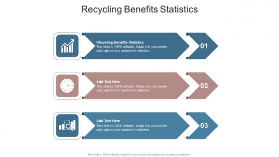 Recycling Benefits Statistics In Powerpoint And Google Slides Cpb