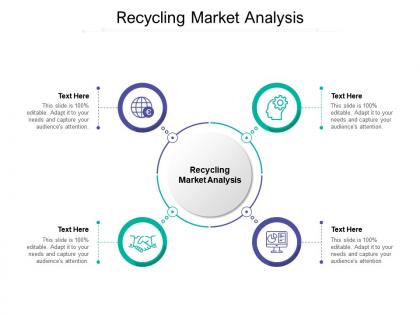 Recycling market analysis ppt powerpoint presentation outline infographic cpb