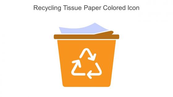 Recycling Tissue Paper Colored Icon In Powerpoint Pptx Png And Editable Eps Format