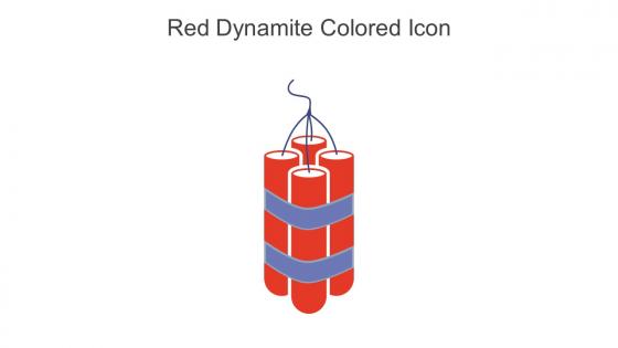 Red Dynamite Colored Icon In Powerpoint Pptx Png And Editable Eps Format