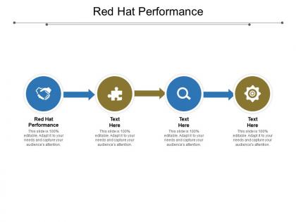 Red hat performance ppt powerpoint presentation slide cpb
