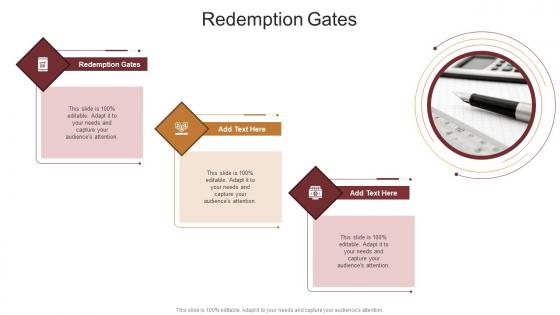 Redemption Gates In Powerpoint And Google Slides Cpb