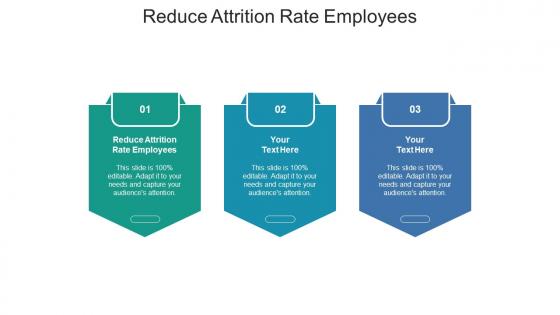 Reduce attrition rate employees ppt powerpoint presentation pictures samples cpb