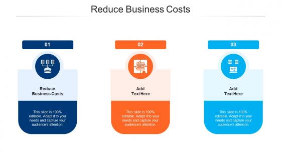 Reduce Business Costs In Powerpoint And Google Slides Cpb