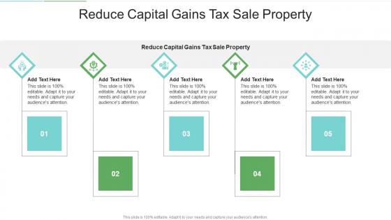 Reduce Capital Gains Tax Sale Property In Powerpoint And Google Slides Cpb