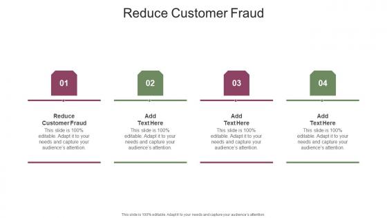 Reduce Customer Fraud In Powerpoint And Google Slides Cpb