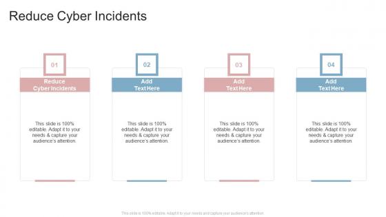 Reduce Cyber Incidents In Powerpoint And Google Slides Cpb