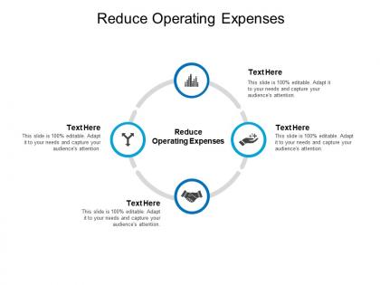Reduce operating expenses ppt powerpoint presentation icon visual aids cpb