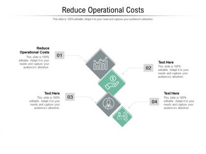 Reduce operational costs ppt powerpoint presentation file clipart cpb